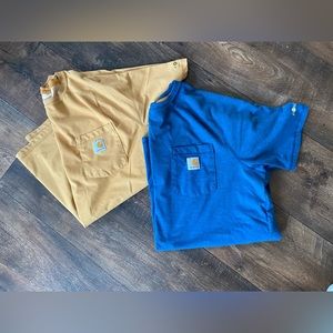 Carhartt Force T shirts  L - lot of 2